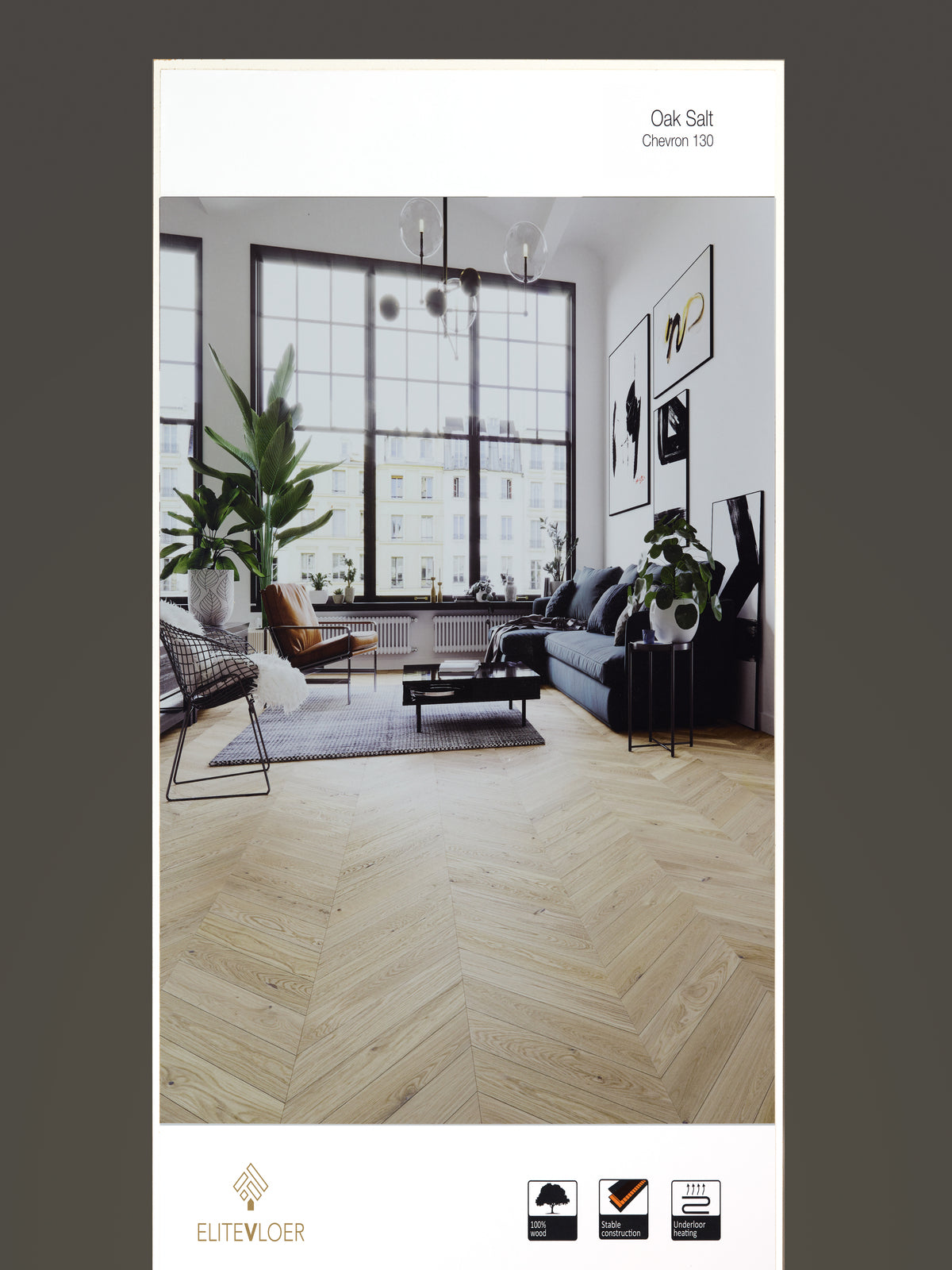 Oak Salt Chevron